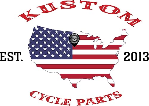 Miniatura 5 de Insertos de insignia superior de gel de bandera estadounidense negra y gris, compatible con Harley Davidson 2008-2023 con frenos Brembo de stock. Se