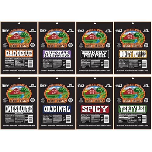 Miniatura 2 de Buffalo Bills Caja de herramientas de regalo de 25 piezas de cecina de res y palitos de res (llena de 25 paquetes surtidos)