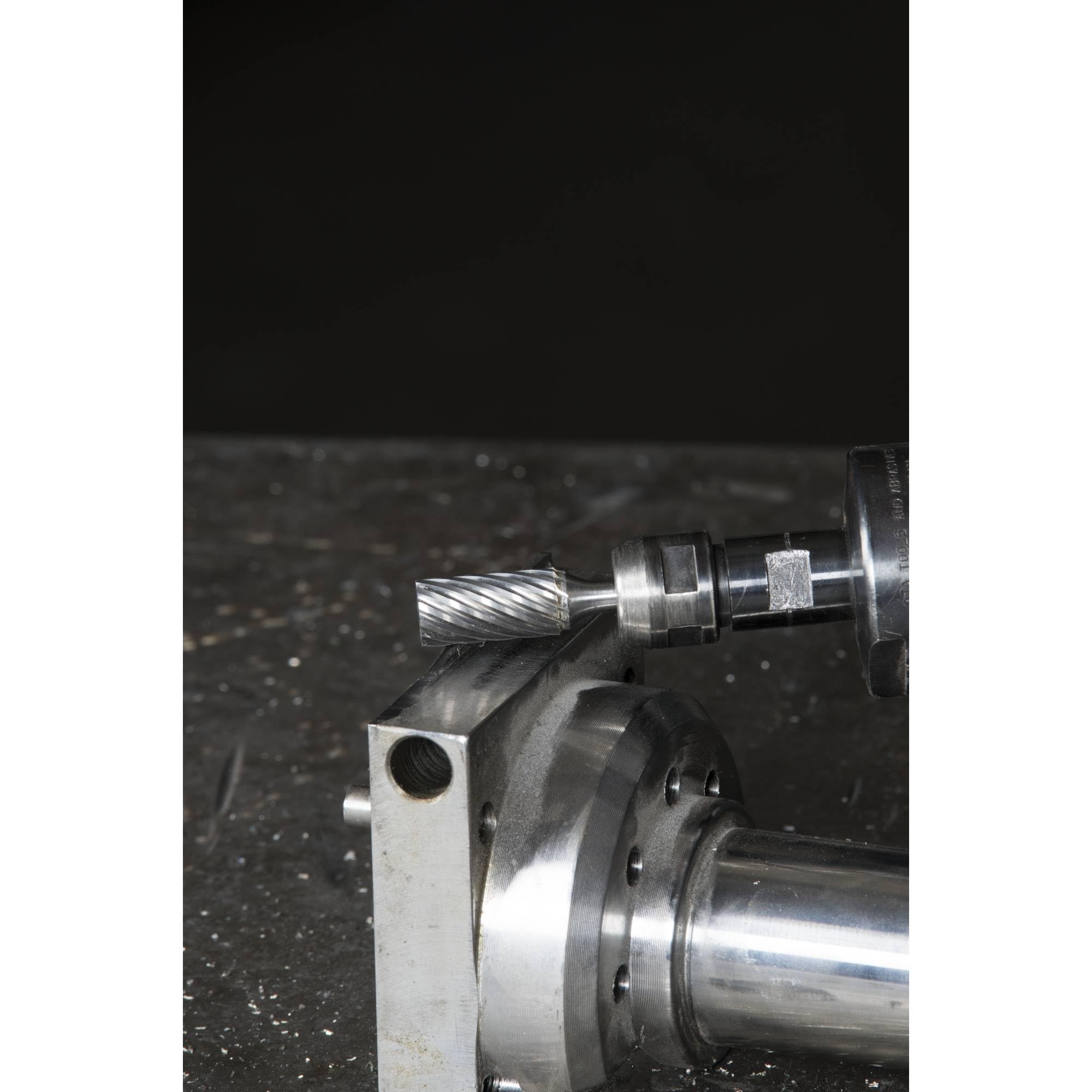 HF 100 B - Fresa de metal duro (12,7 x 19 x 6 mm, dentado cruzado)