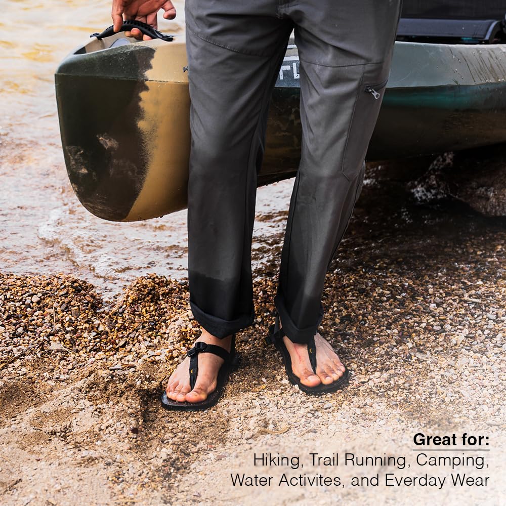 LUNA Sandals MONO Winged Edition | Minimalist Trail Running and Hiking Sandals - Lightweight 5.9 oz Comfortable Barefoot Sandals for Men and Women | Adjustable Fit product thumbnail 6