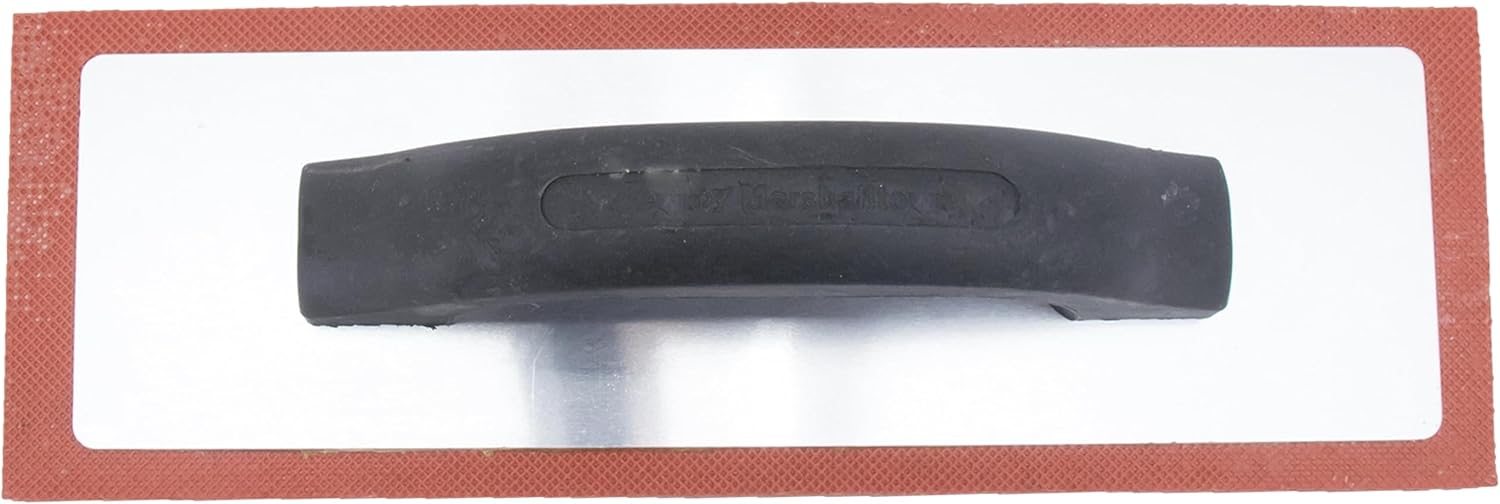 MARSHALLTOWN Rubber Floats, Plastic Handle, 229mm Length, 102mm Width, Fine Float Grit, 13mm Thickness, RRF94F