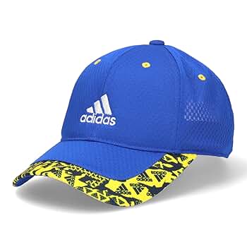 adidas ホワイト ブルー キャップ (2) adidas アディダス キャップ キッズ ジュニア 子供 メッシュ