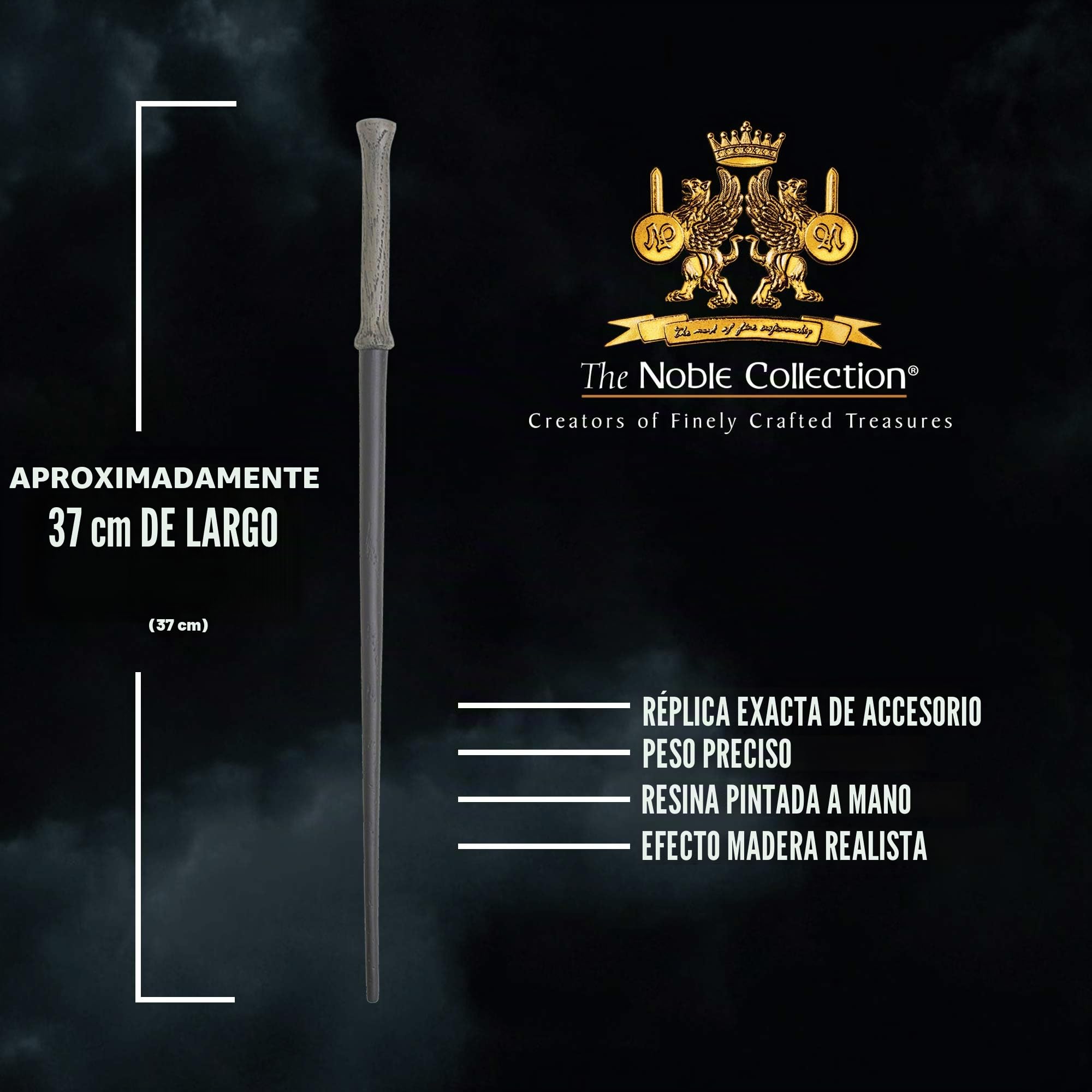 The Noble Collection Bellatrix Varita (Caja de Ventana)
