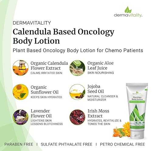 Miniatura 2 de UltimateVitality Crema oncológica para pacientes con quimioterapia - Loción orgánica natural de quimioterapia, loción hidratante sin parabenos ni
