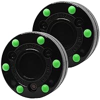 Algopix Similar Product 12 - Green Biscuit Roller Hockey Puck 2 Pack