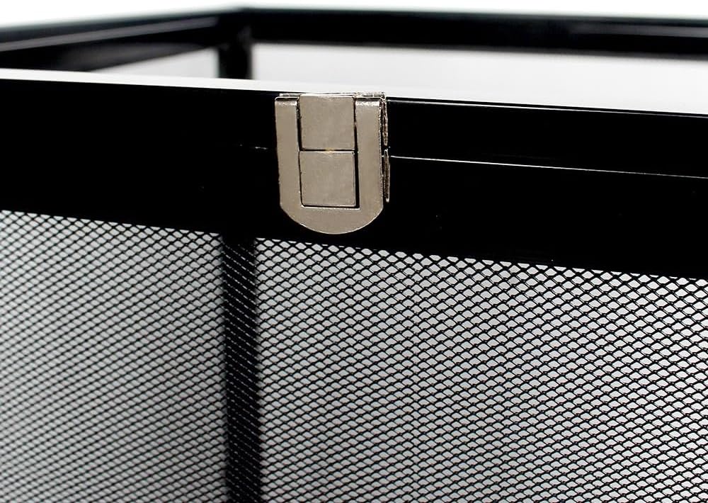 Detachable Reptile Habitat Tank Terrarium Aluminium Air Screen Cage Front Opening Door Full View for Lizard Chameleon terrareo(Silver-mini)