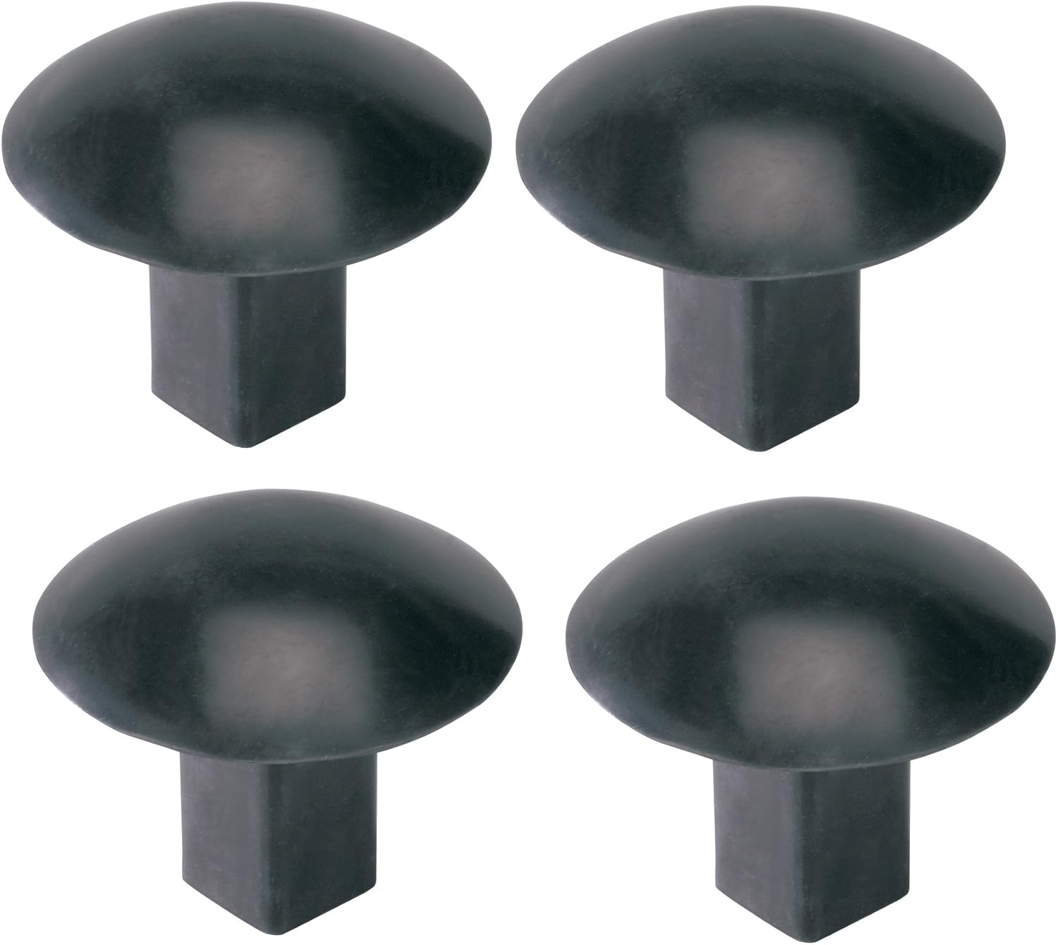 Markwort 4 Pack Ground Receptacle Plugs (Black)