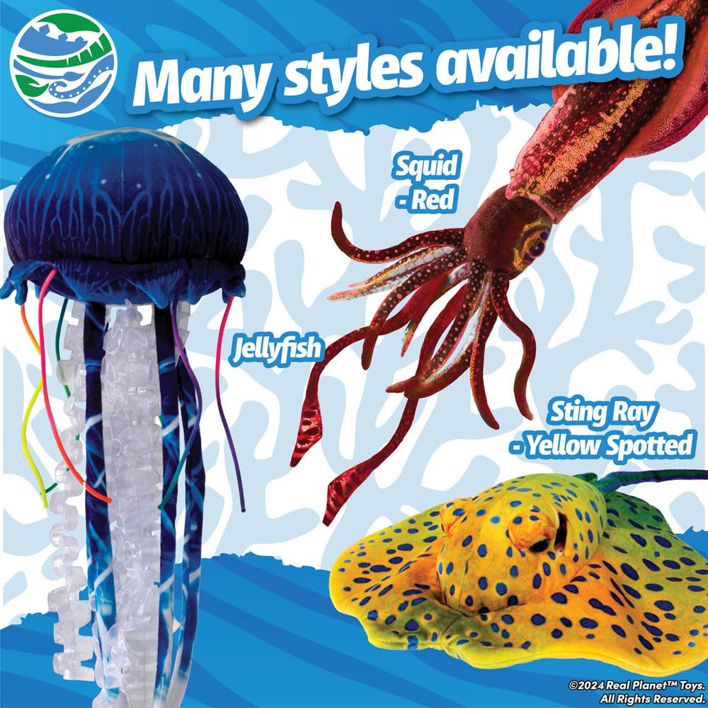 Peluche Medusa Genérico – Decoración Suave De Animal Marino Para Dormitorio | Tela De Terciopelo Con Relleno, Muñeco De Peluche Para Sofá, Coche O Regalo Para Niños Y Adultos (20 Cm O 30 Cm)