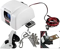 Vista 8 de Cabrestante de anclaje eléctrico de 45 libras con control remoto inalámbrico, cabrestante de anclaje eléctrico de barco de 12 V con control remoto