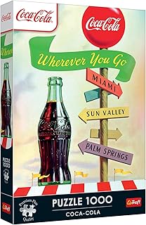 Comprar Trefl Premium Plus Quality - Puzzle Coca-Cola: Dondequiera Que vayas: 1000 Piezas, Serie de Motivos atemporales, Piezas Que encajan a la perfección, para Adultos y niños a Partir de 14 años