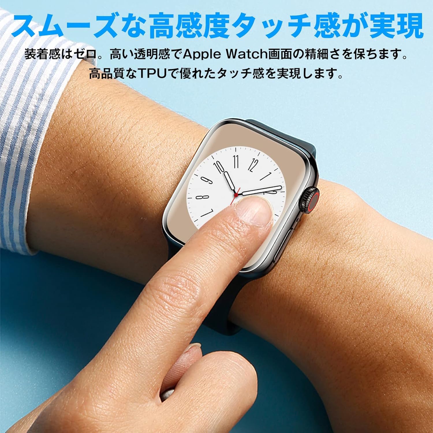 Amazon.co.jp: AUNEOS Apple Watch 46mm フィルム Series 10 対応  