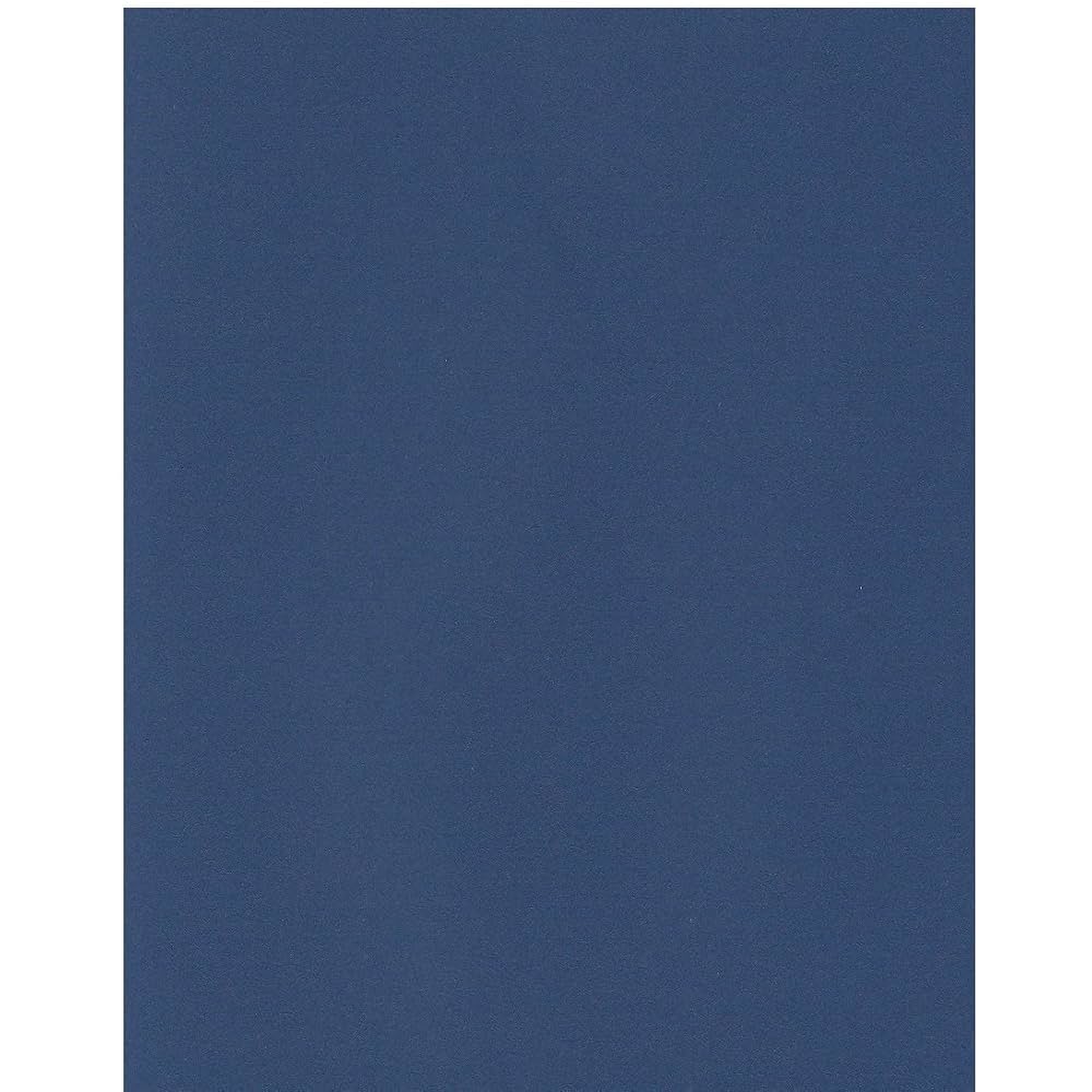 Amazon | エスケント ケント紙 スターカラー A4 ネイビーブルー