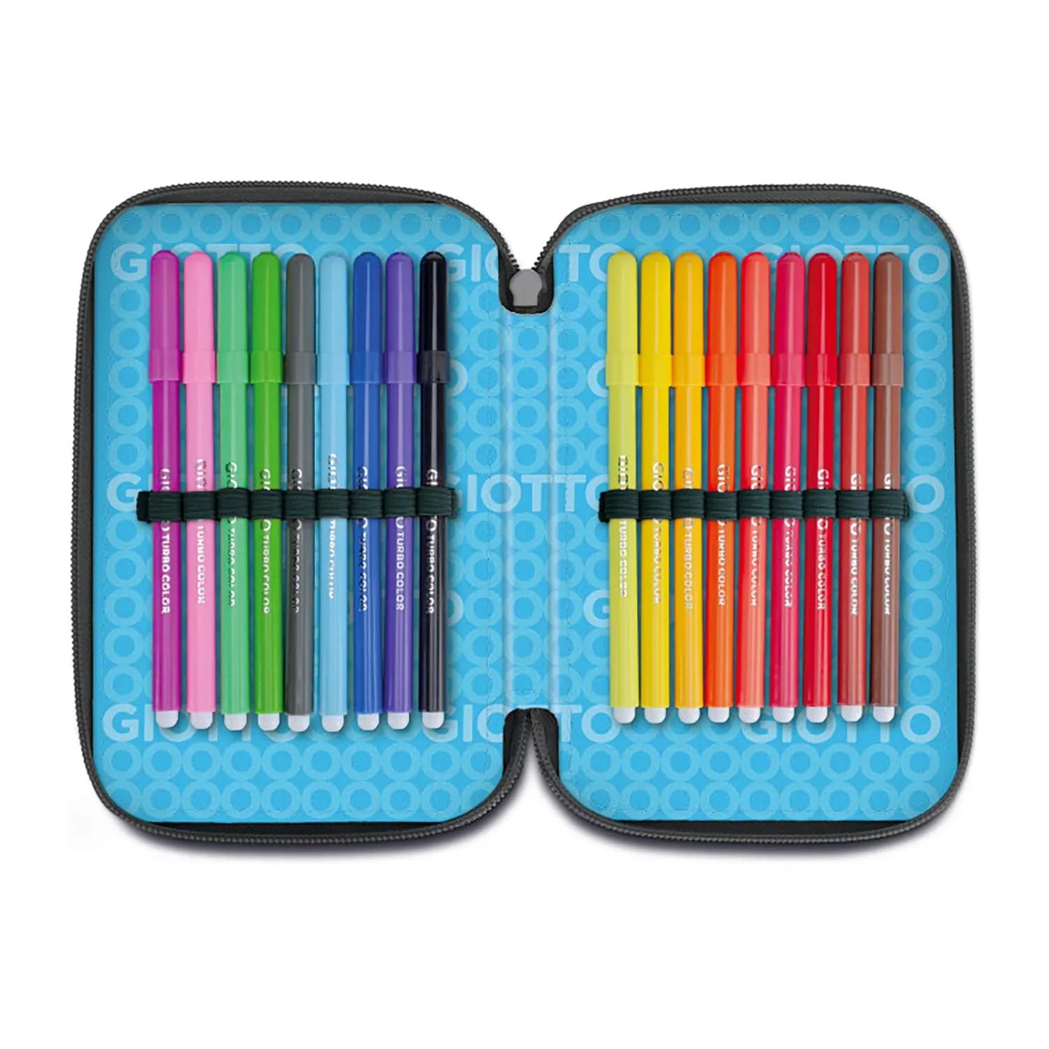 Giotto Catty Candy Astuccio 3 Zip Sweet Cat, Astuccio Scuola