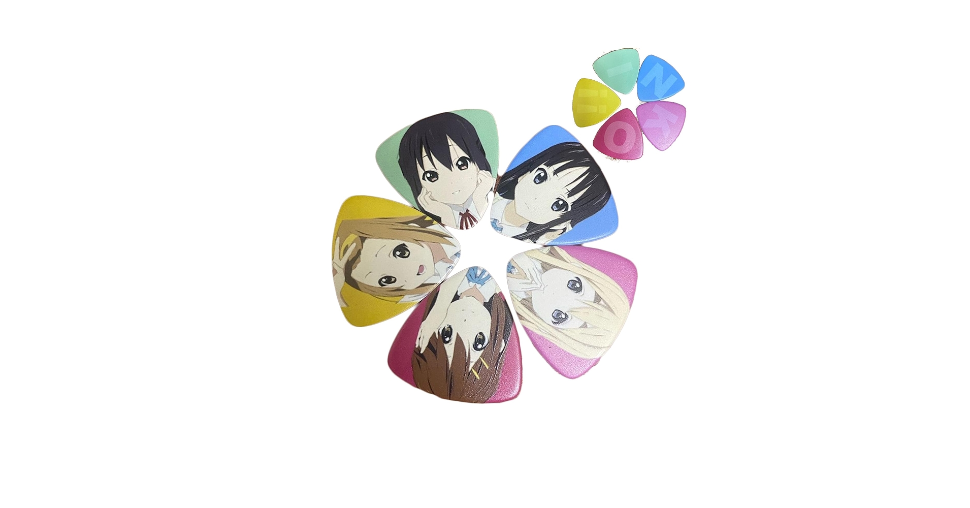 激レア商品】 けいおん！ ギターピック 8個セット 非売品 アニメ