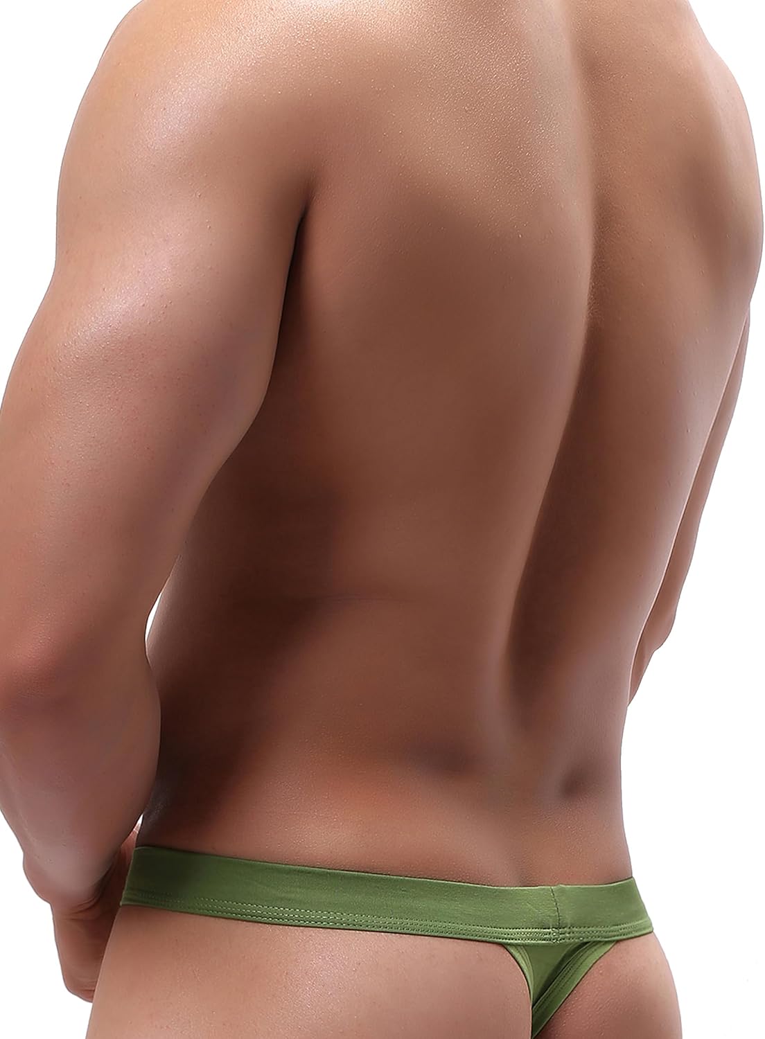 iKingsky Big Pouch G-string Underwear Modal Y-back Under Panties Sexy Low Rise Mens Thong - Image 6