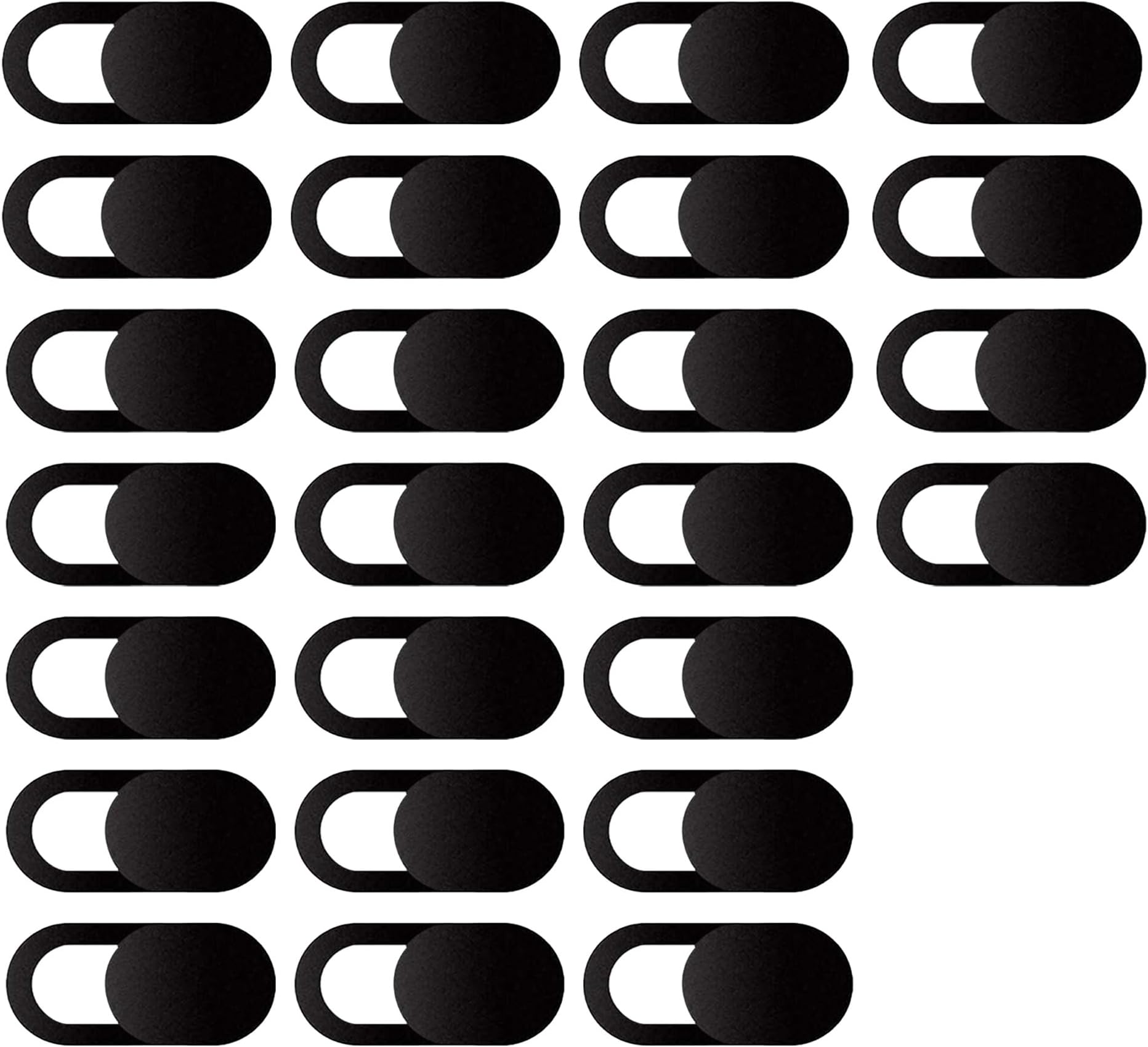 ReFind Webcam Cover [25 Pack] - Ultra thin Laptop Camera Cover Slide- Privacy Sticker & Webcam Protector for Laptop, PC, MacBook, iPhone, Android and Computer Accessories