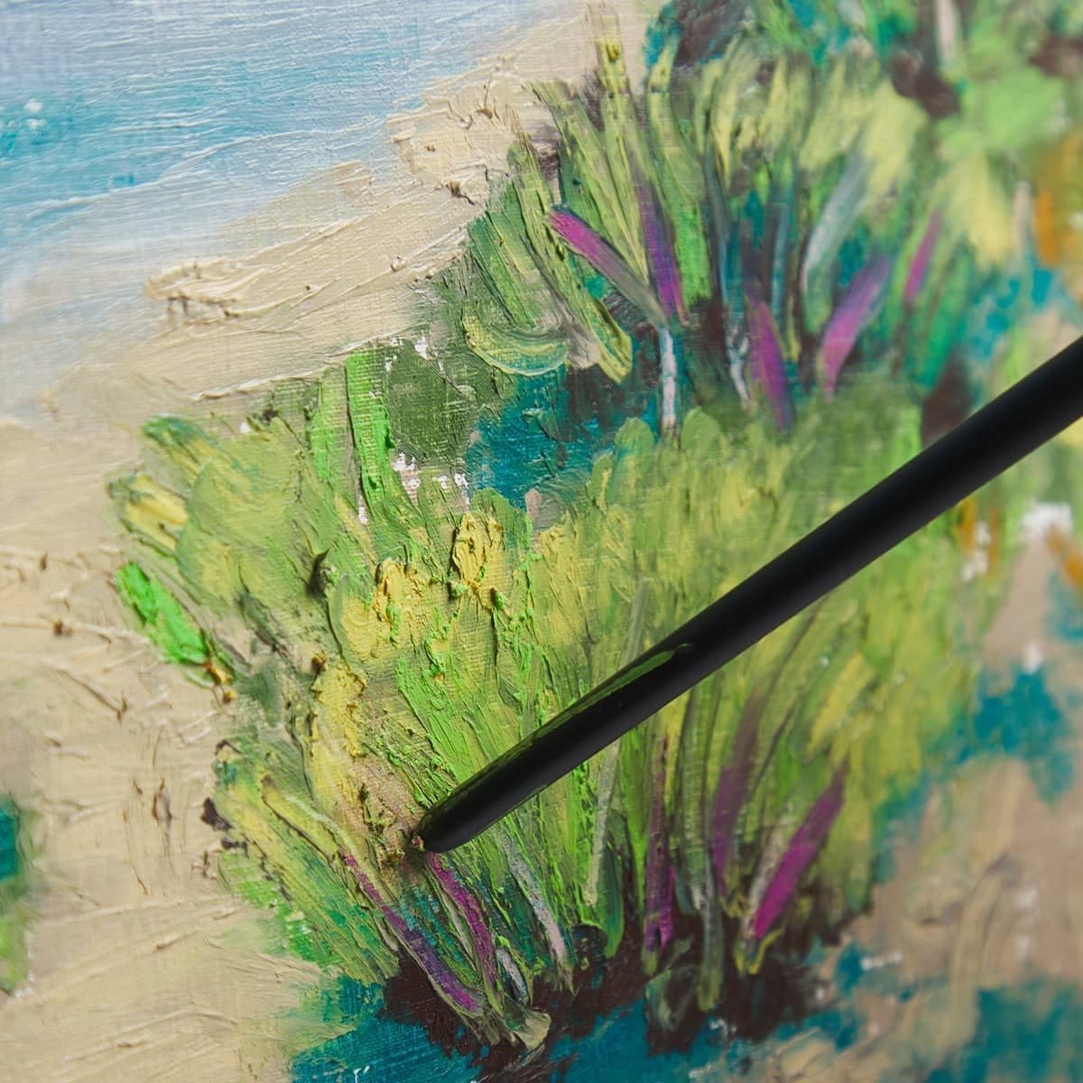 SENNELIER Mini Oil Stick Set, Landscape Colors, 6 Artist Quality Sticks, 12ml