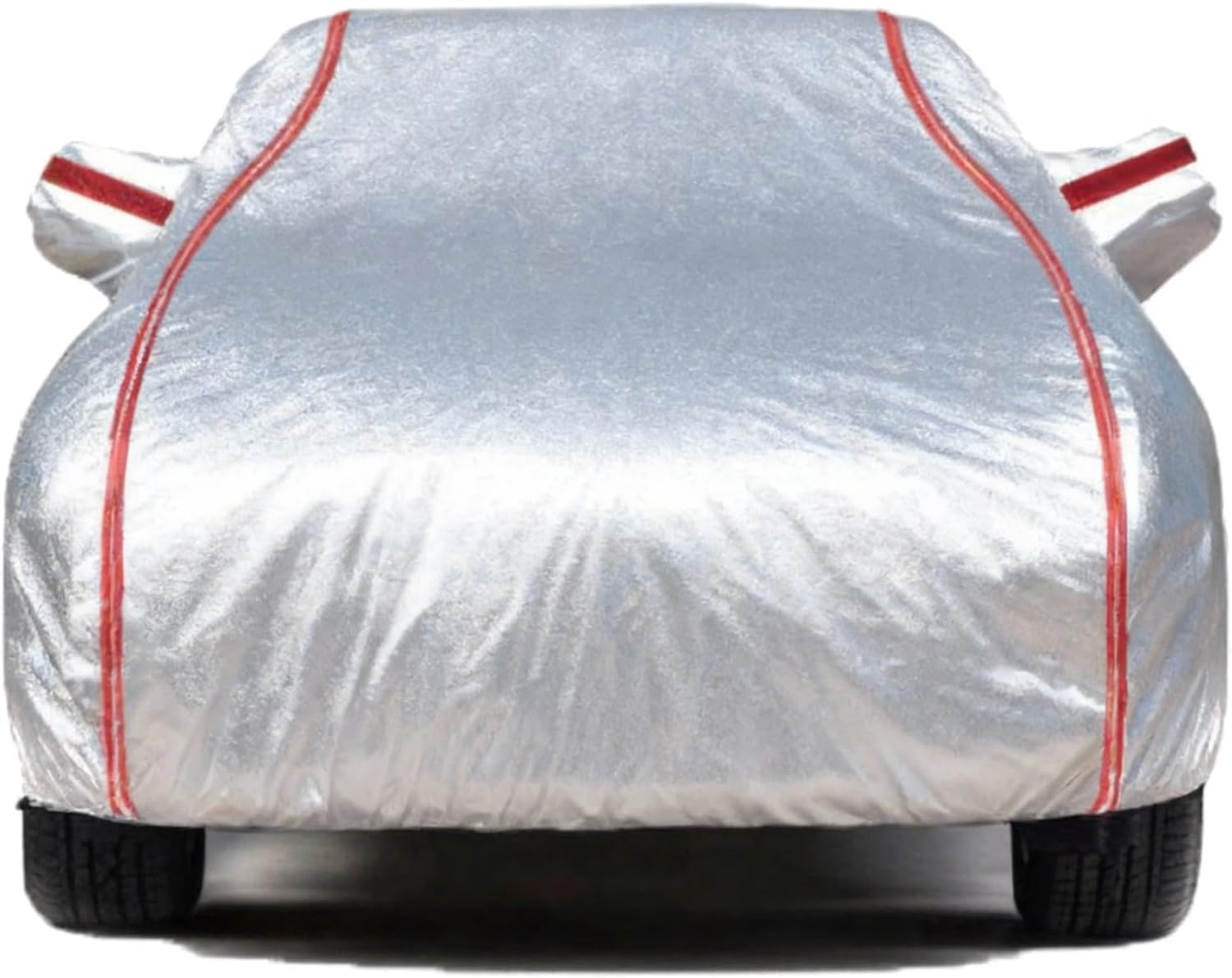 Car Cover for Maserati Ghibli II S 2013-2023,Full Car Protection Cover | Side Zipper for Easy Access | Reflective Warning + Anti-Theft Lock