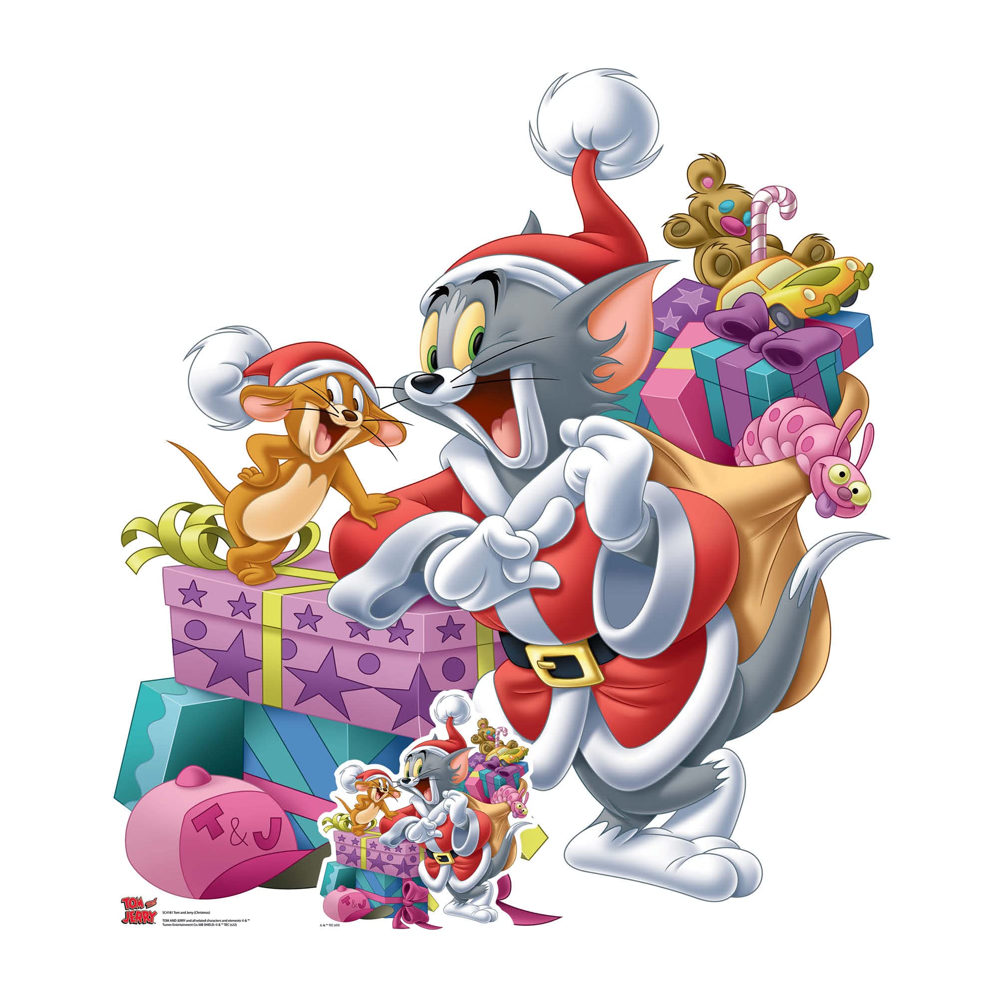 Star Cutouts SC4181 Tom and Jerry Small Cardboard Cutout