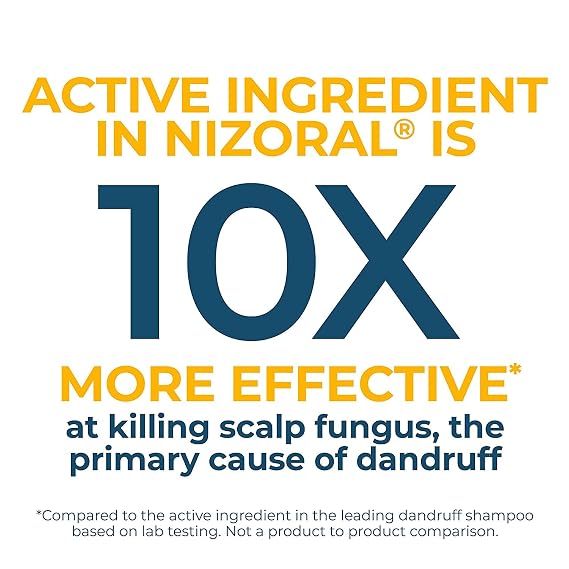 Nizoral AntiDandruff Shampoo, 7-Ounce Bottles (Pack of 2)
