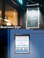 Vista 3 de Solar Sign Light Wall lamp,2Pack Set of Solar Outdoor Sign Light, with Automatic Charging and Automatic on/Off Function, Suitable for Billboard