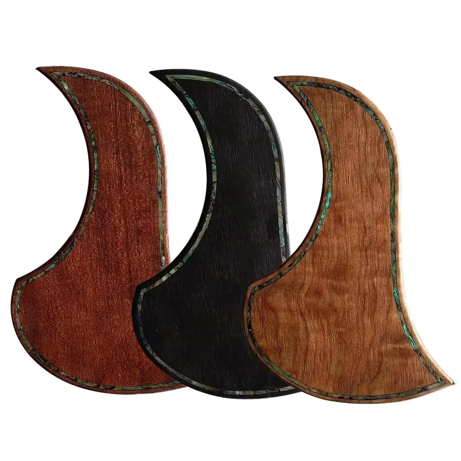 Pickguard do gitary akustycznej dla początkujących Naklejka dekoracyjna na płytkę ochronną gitary akustycznej z litego drewna(02)