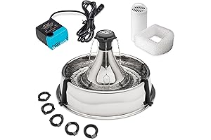 Drinkwell Stainless 360 Pet Fountain: Keep Your Pets Hydrated and Healthy