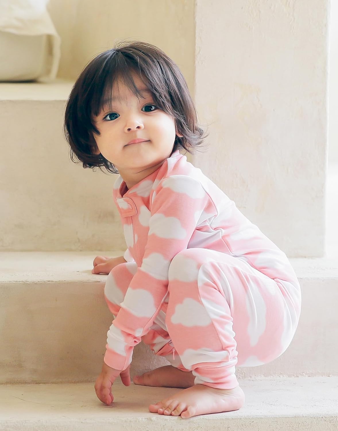 VAENAIT BABY Infant Toddler Boys Girls Footed Pajamas One-PIece Romper Sleep and Play 0M-2T - Image 2