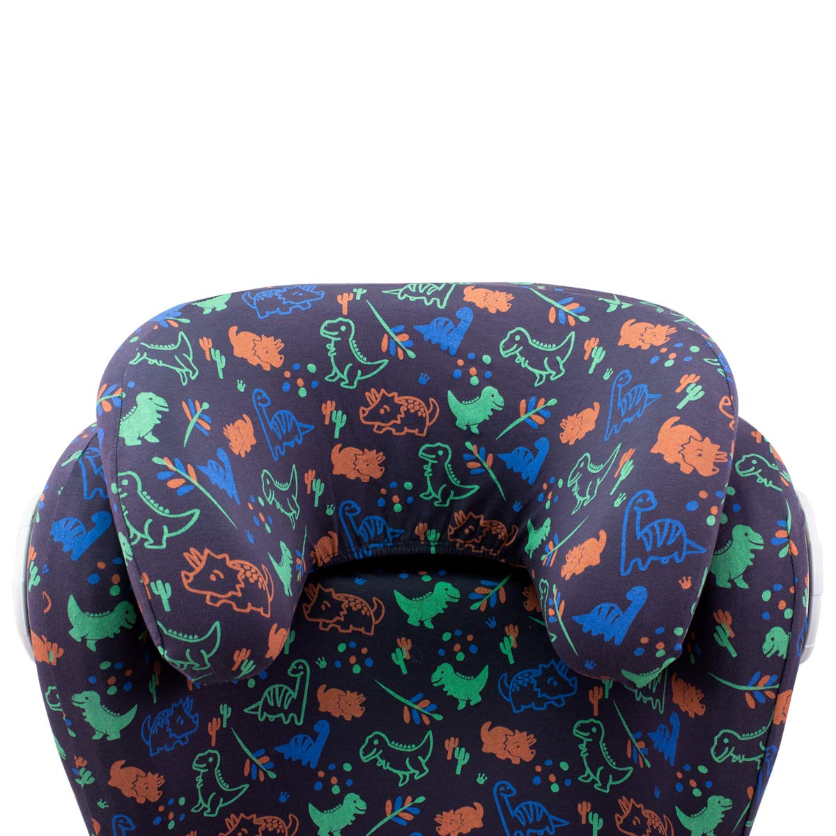 JYOKO KIDS Bezug kompatibel mit Römer KIDFIX II XP SICT, kidfix 2 S, Kidfix Z - Line (HAPPY DINO, MIT AUGE)