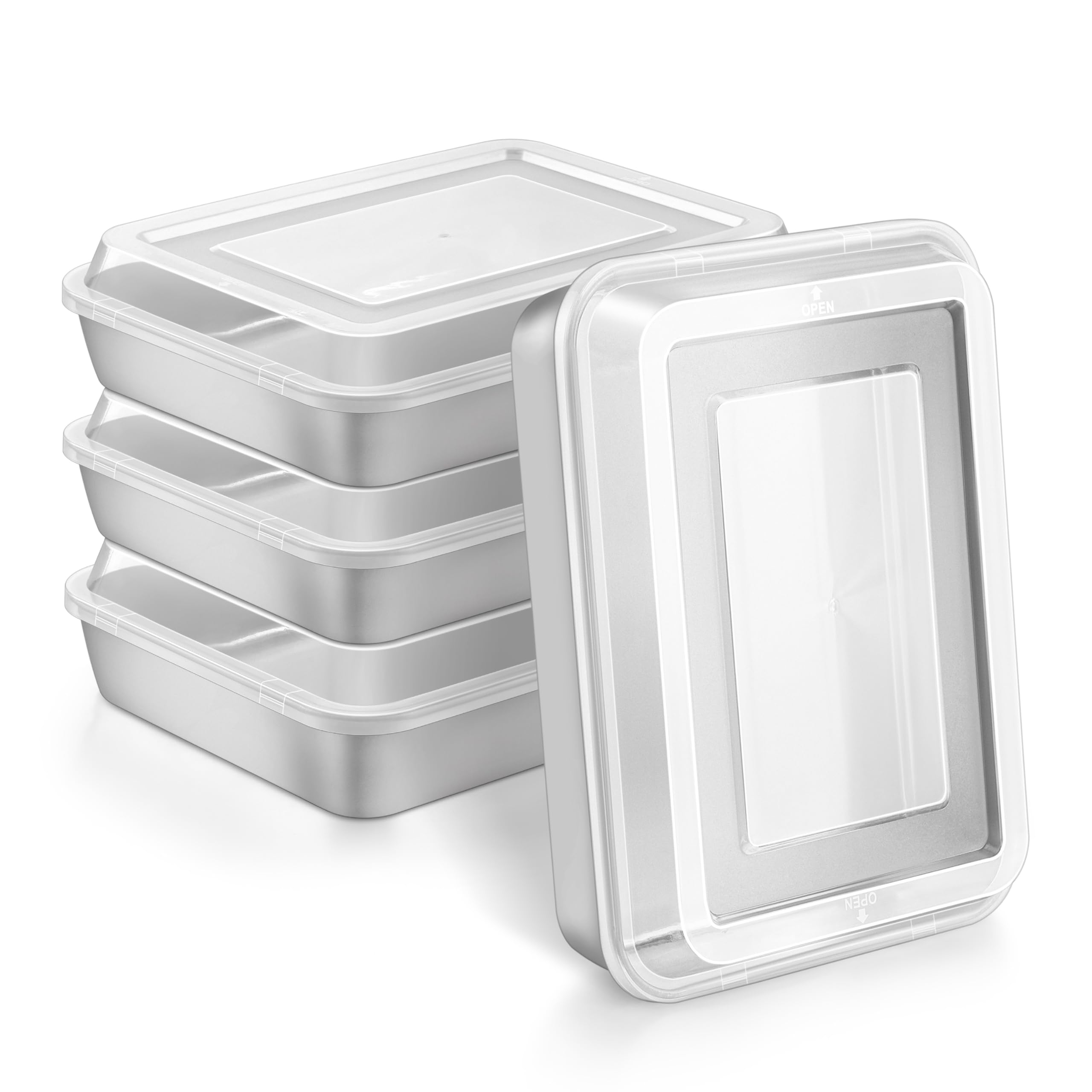 Herogo Baking Pan with Lid Set