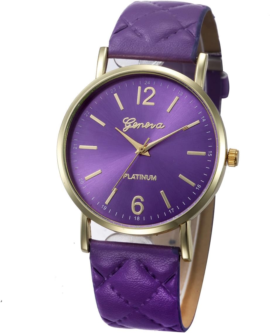Watches for Women Clearance Sale, Stekima Fashion Leather Band Analog Display Dial Quartz Watches for Women Ladies Luxury Bracelet Bangle Wrist Watches for Party Club Casual Watches Stainless Steel