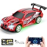 Mini RC Toy Cars for Boys Kids Adults, 2.4GHz APP Remote Control Car with Lights and 3 Speed Modes, 1/64 Race Toy Car Rechargeable for Boys Ages 5-7 8-12,Birthday Gifts for Kids
