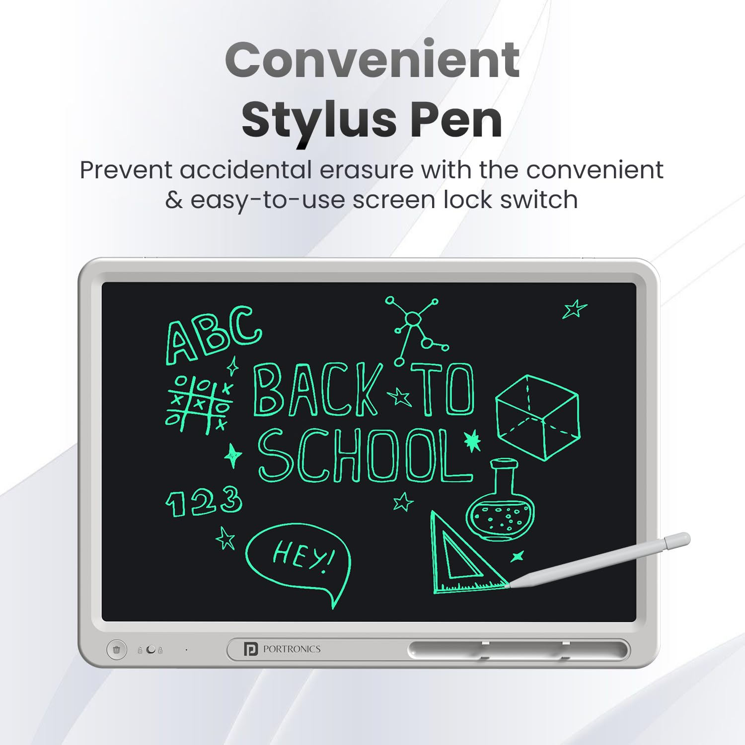 Portronics Ruffpad 21 Pro: Digital Writing Pad -3
