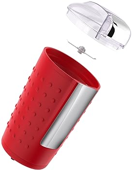 Vremi Electric Coffee Grinder - 150 Watt Portable Coffee Bean Grinder with Easy Touch Settings Stainless Steel Blades...