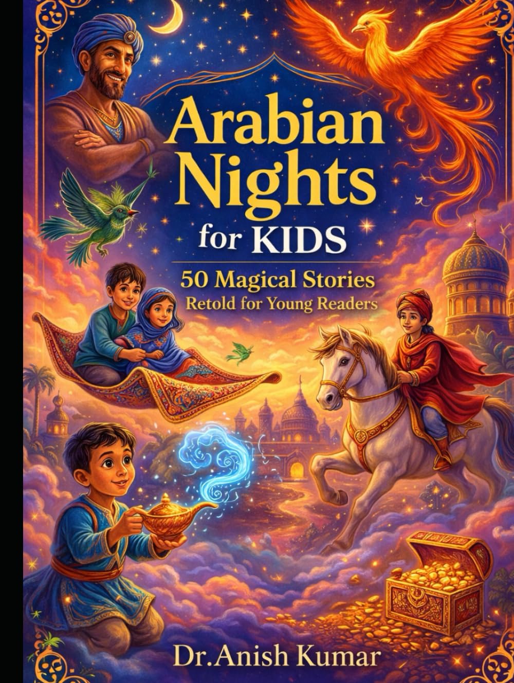 Arabian Nights for Kids: 50 Magical Stories Retold for Young Readers