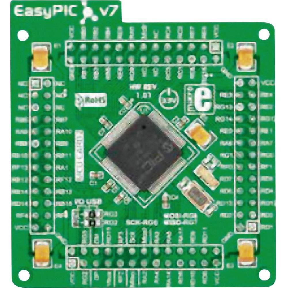 EasyPIC FUSION v7 MCUcard with PIC32MX460F512L