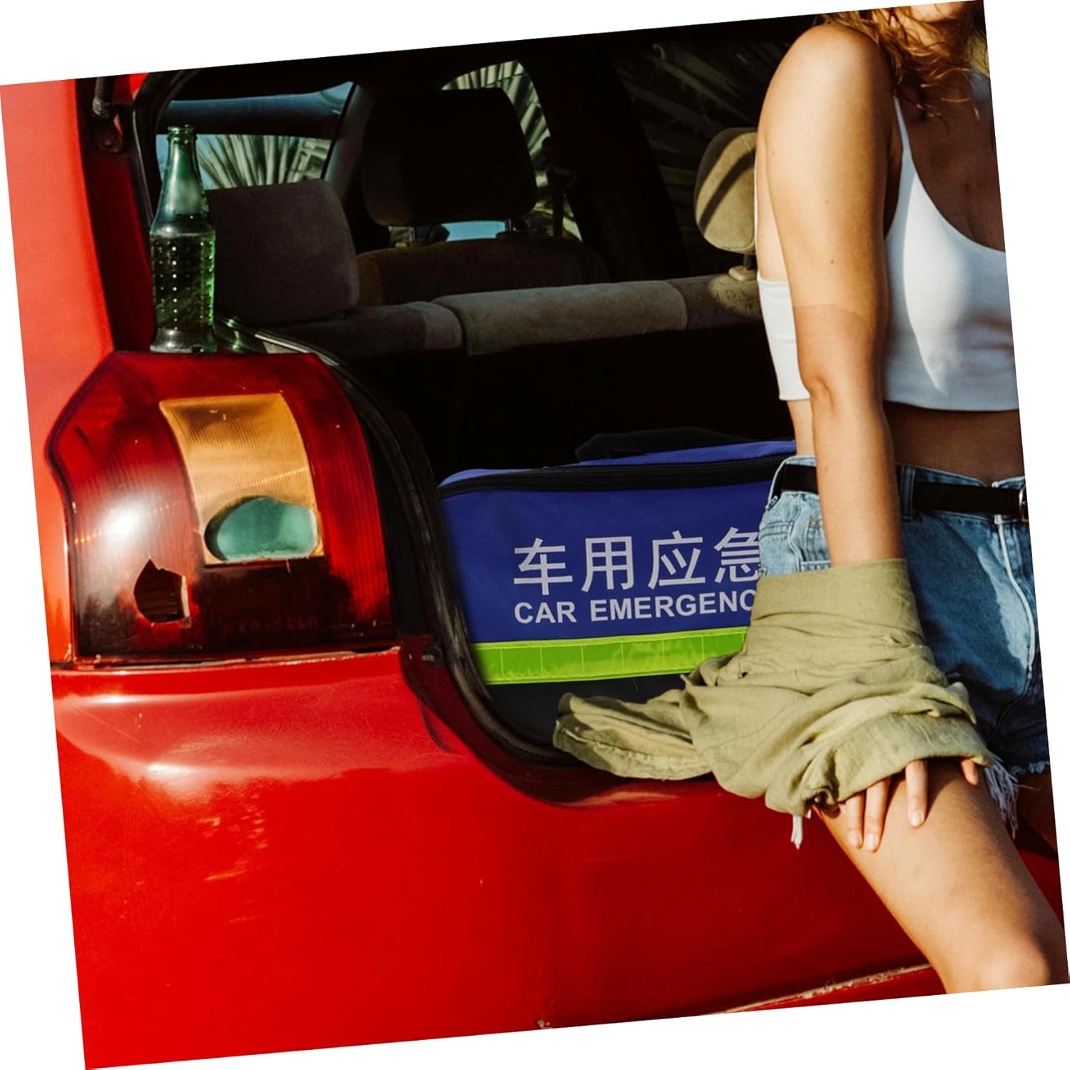 Amosfun Winter Emergency Car Kit Car Safety Tool Set Automotive Roadside Assistance Kit