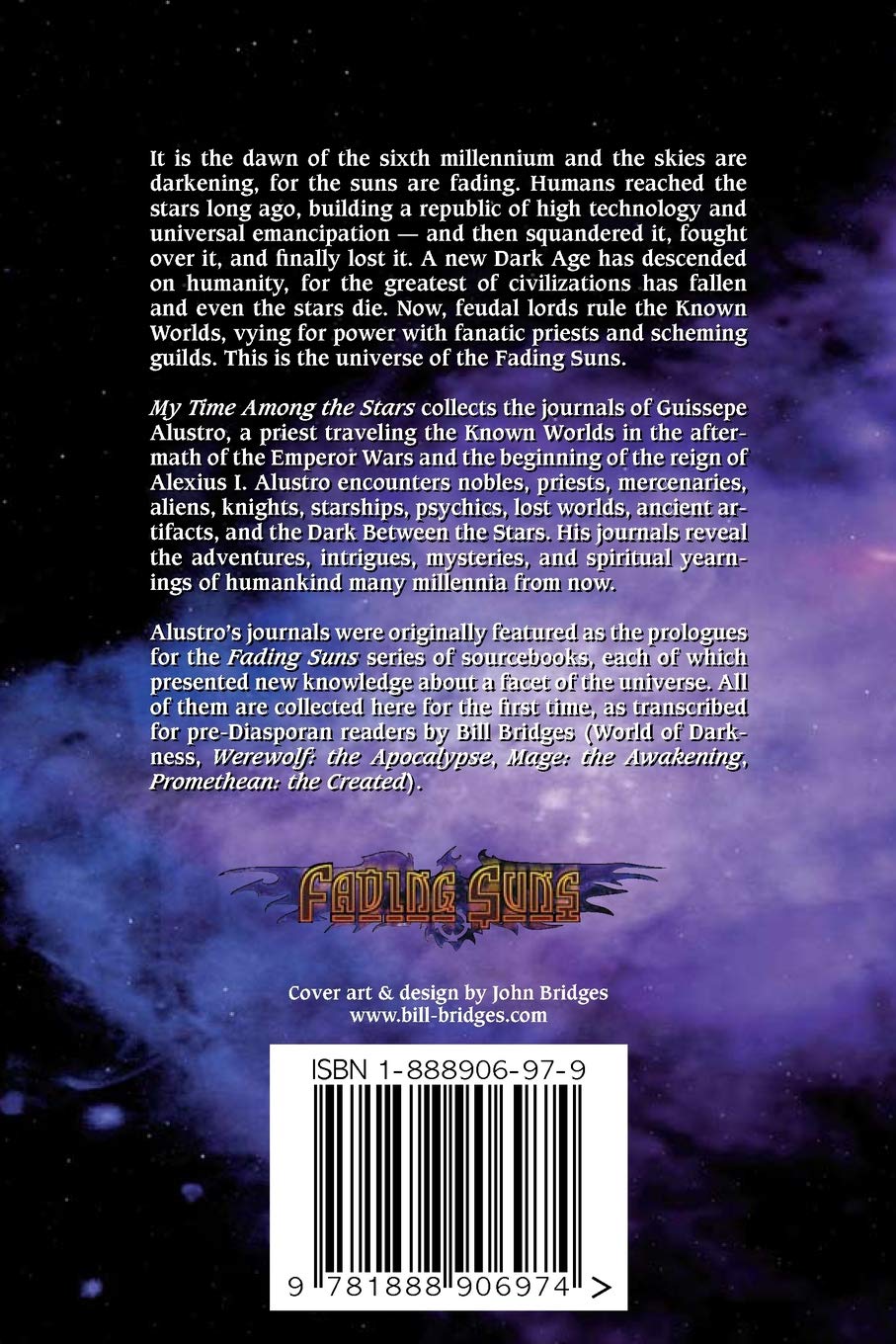 My Time Among the Stars: Tales of the Fading Suns