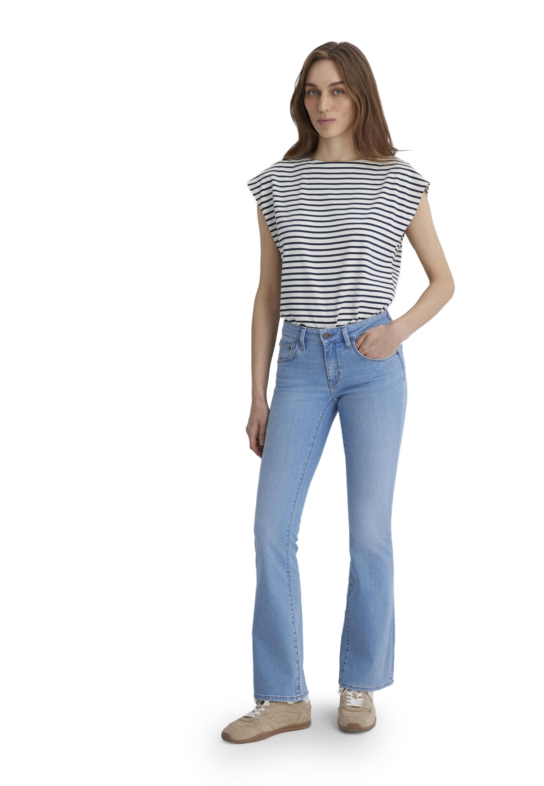 Mavi Damen Denim Pants Bella MID-Rise Bootcut Jeans