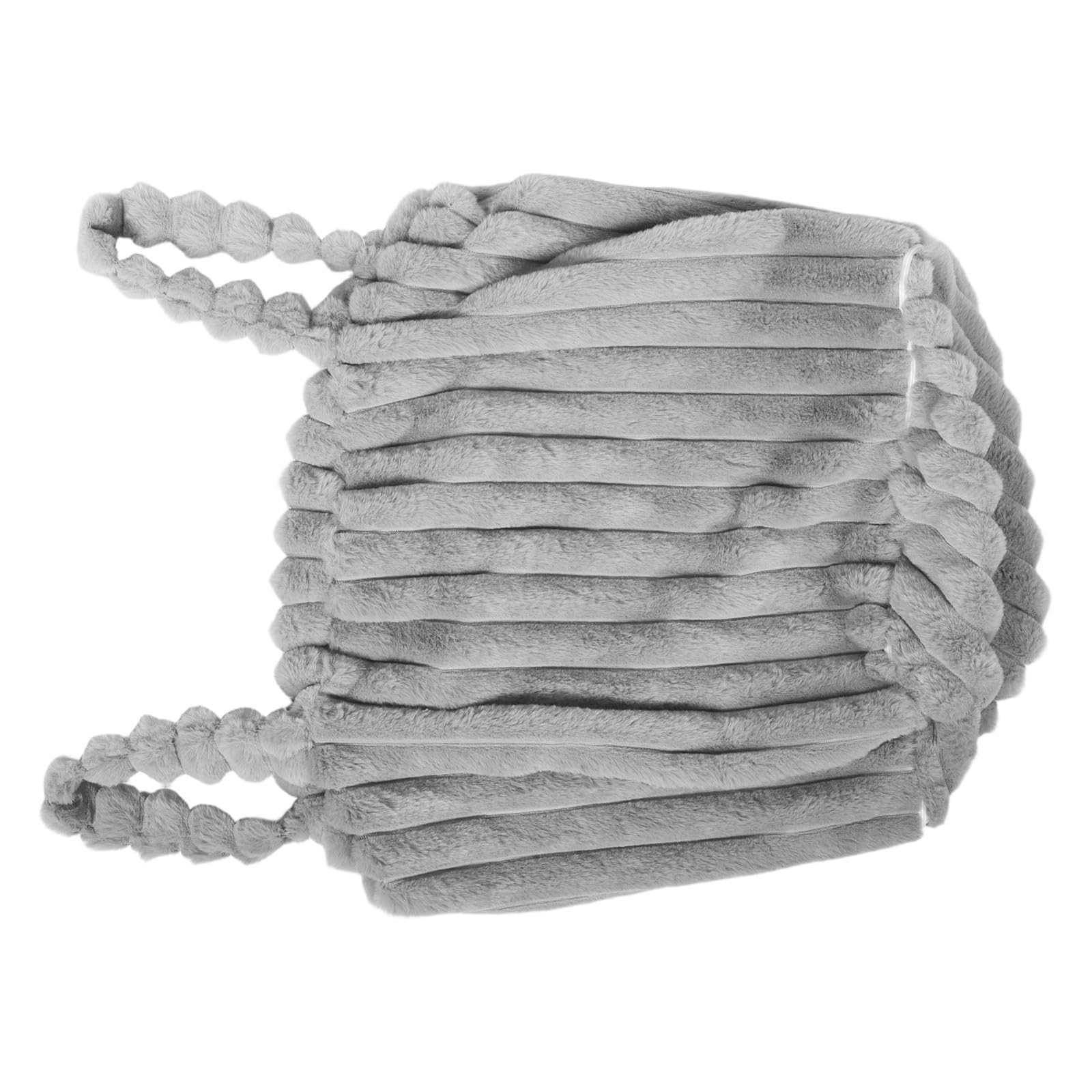 Funda para taburete redondo de franela lavable asiento salón minimalista soporte mejorado