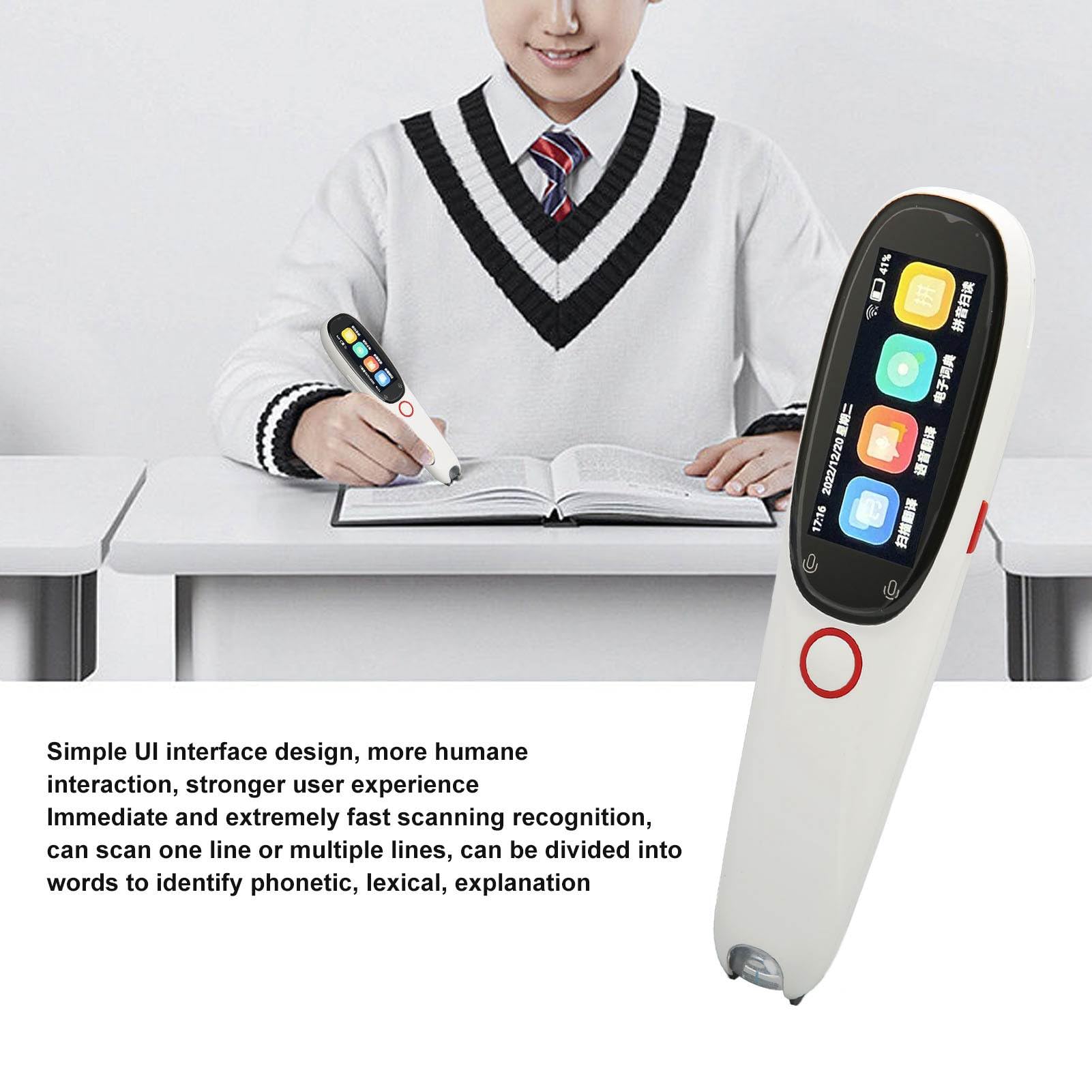 Penna Di Traduzione Intelligente 3.0 Con Touchscreen Supporto 134 Lingue ConnettivitàIdeale Per Viaggiatori E Apprendisti Dispositivo Di Traduzione Vocale