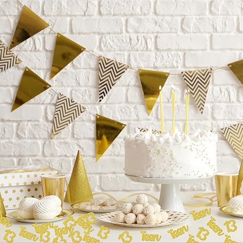 Miniatura 7 de Confeti para adolescentes de 13 años, decoraciones de mesa de cumpleaños número 13, decoración oficial de cumpleaños para adolescentes, confeti de