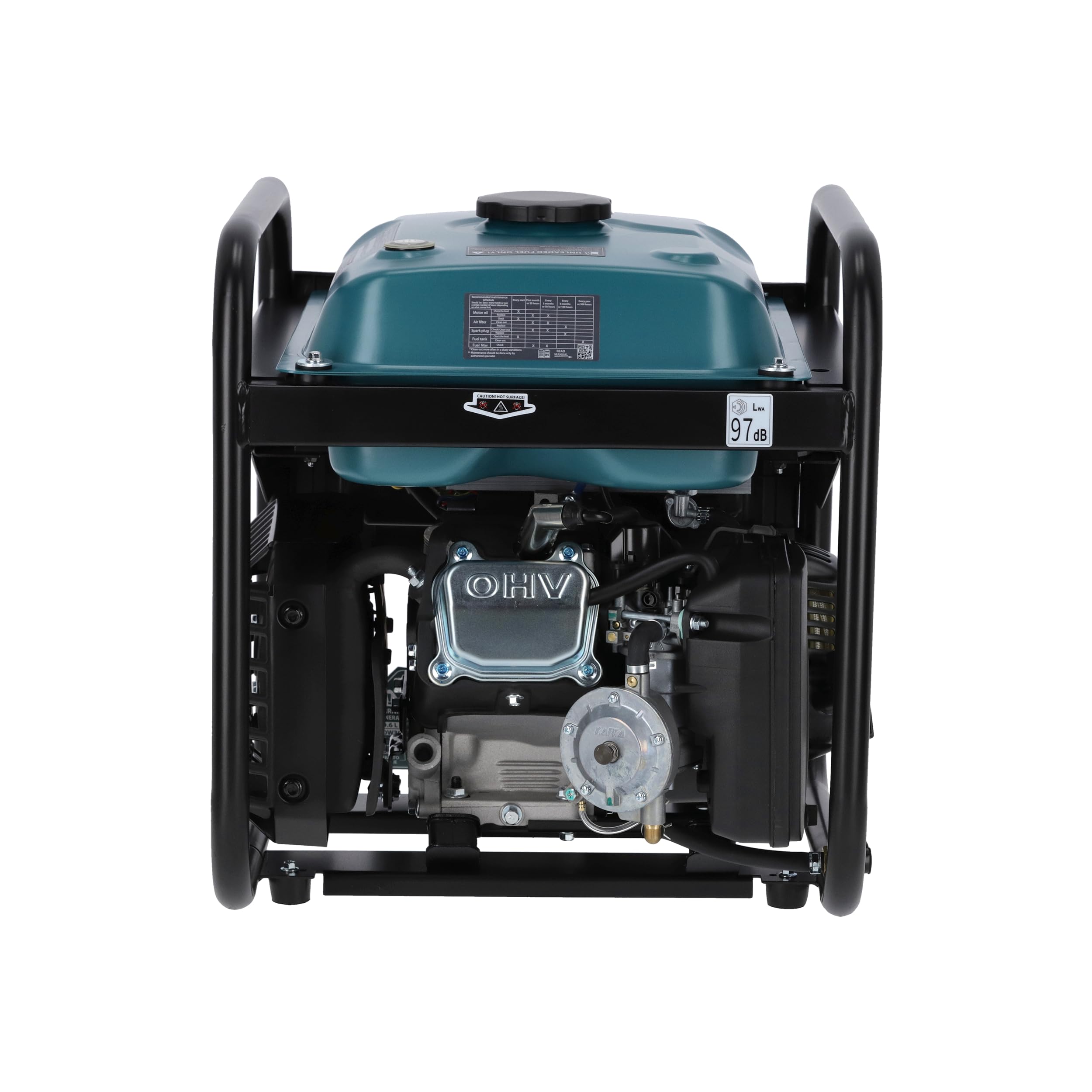 K&S Könner&Söhnen KS 4500iG Invertergenerator (Gas/Benzin) 4500 W, stromgenerator mit USB, Eco-Modus | notstromaggregat für Camping, Zuhause und Werkstatt, generator inverter, stromerzeuger Benzin LPG