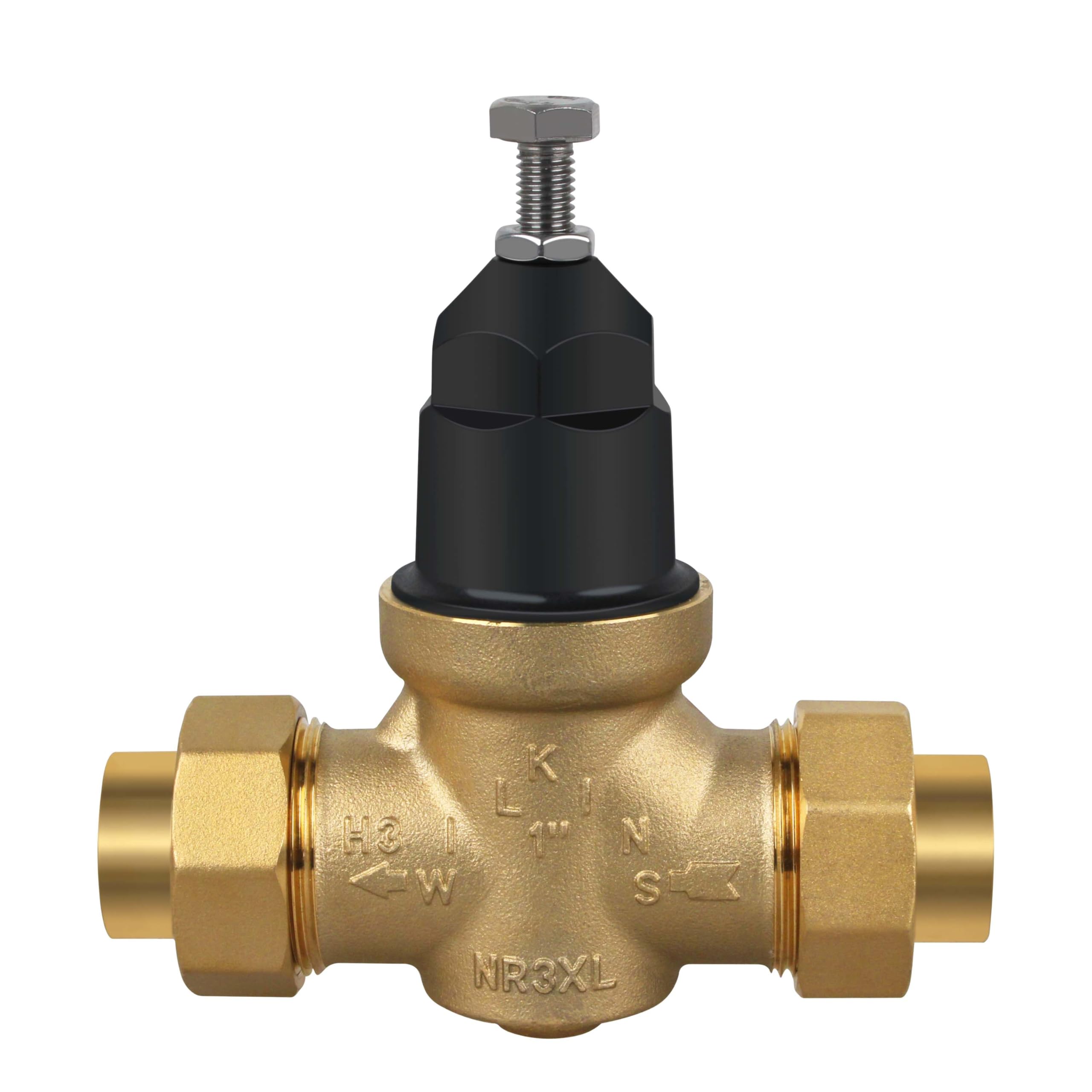 Photo 1 of 1-NR3XLDU 1" NR3XL Pressure Reducing Valve with Double Union FNPT Connection,Water Savings And Energy Savings Fits Home & Public Entrances