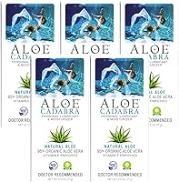 Vista 19 de Aloe Cadabra Lubricante Personal Natural a Base de Agua y Humectante Vaginal, Lubricante de Aloe Orgánico para Hombres, Mujeres y Parejas, Sin