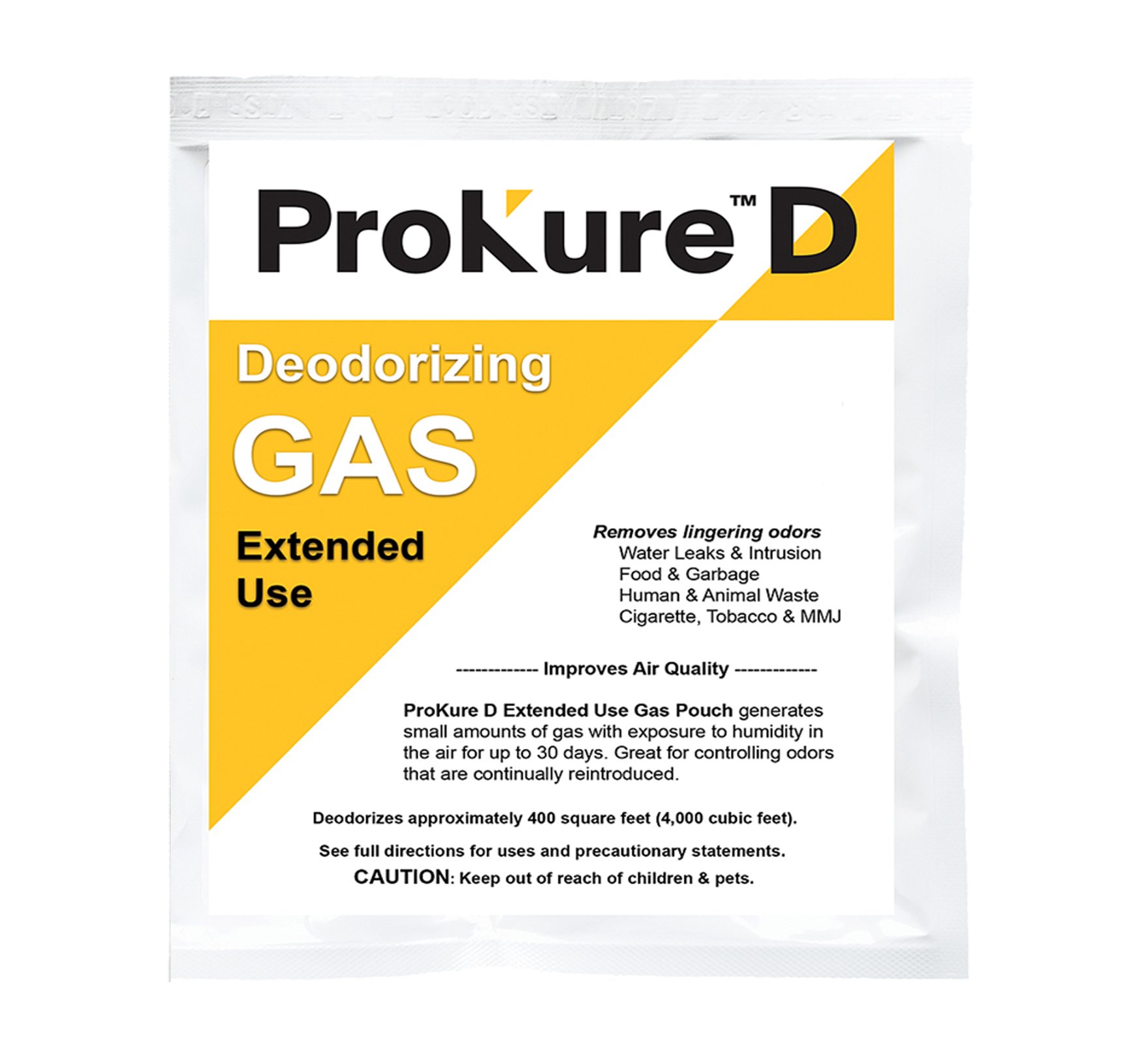 Prokure D Deodorizer Extended Use (10 grams - 1000 cu ft)