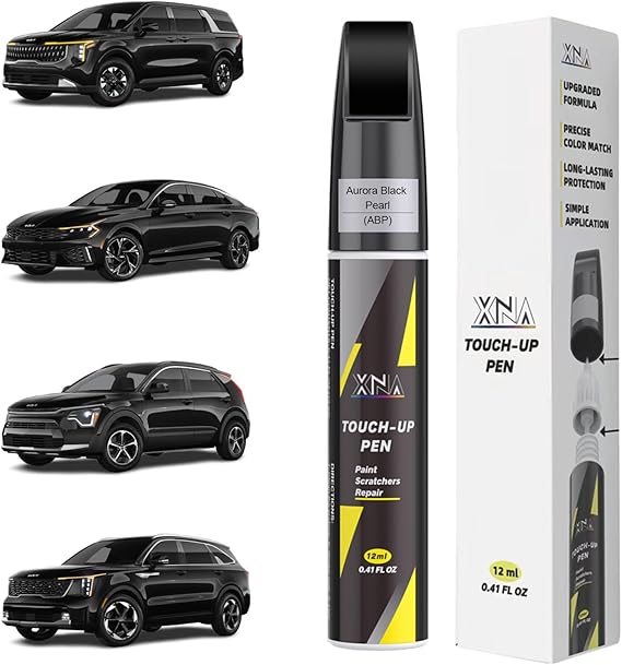 XNA Aurora Black Pearl 2-in-1 Touch-Up Paint for KIA