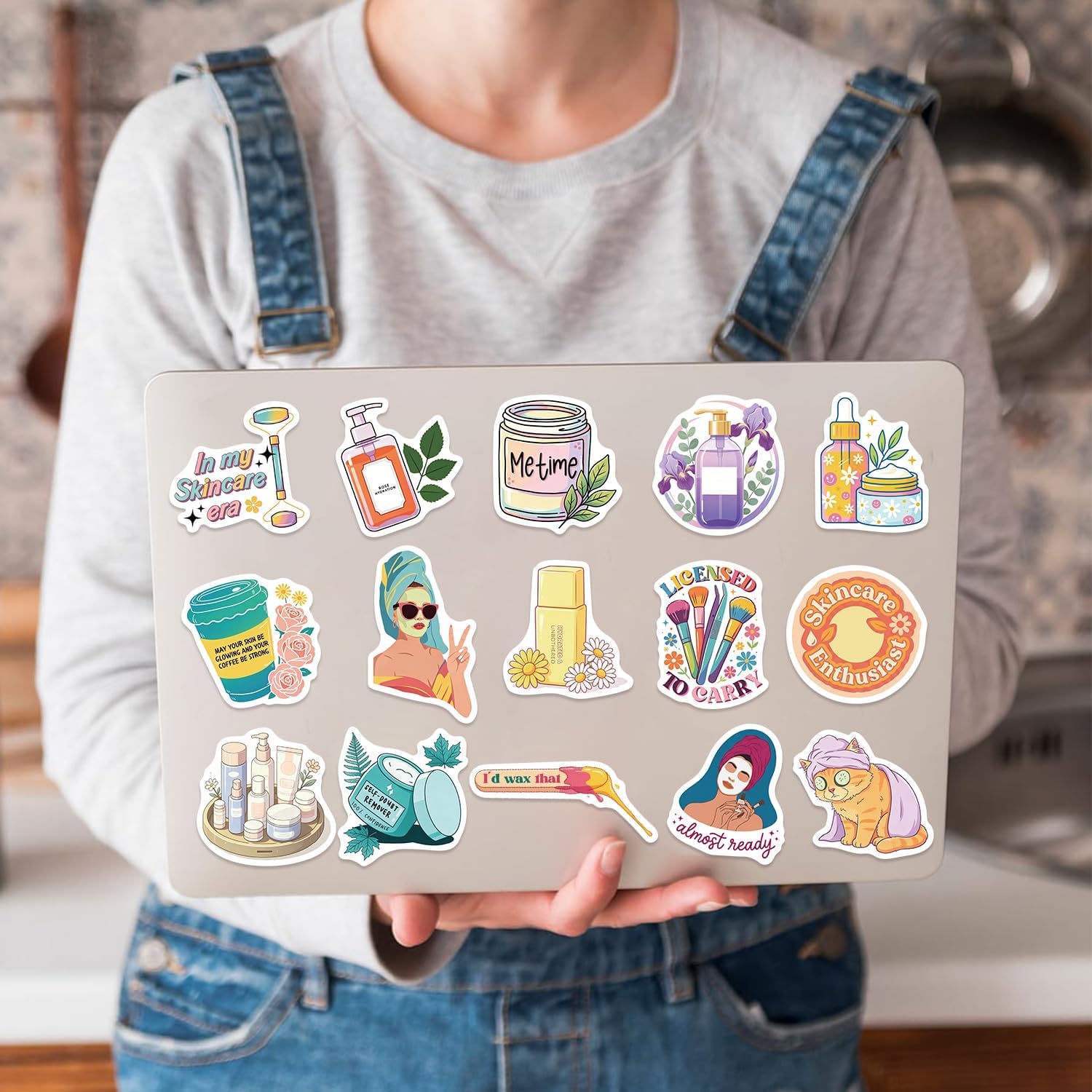 120Pcs Beauty Stickers for Water Bottles image 3