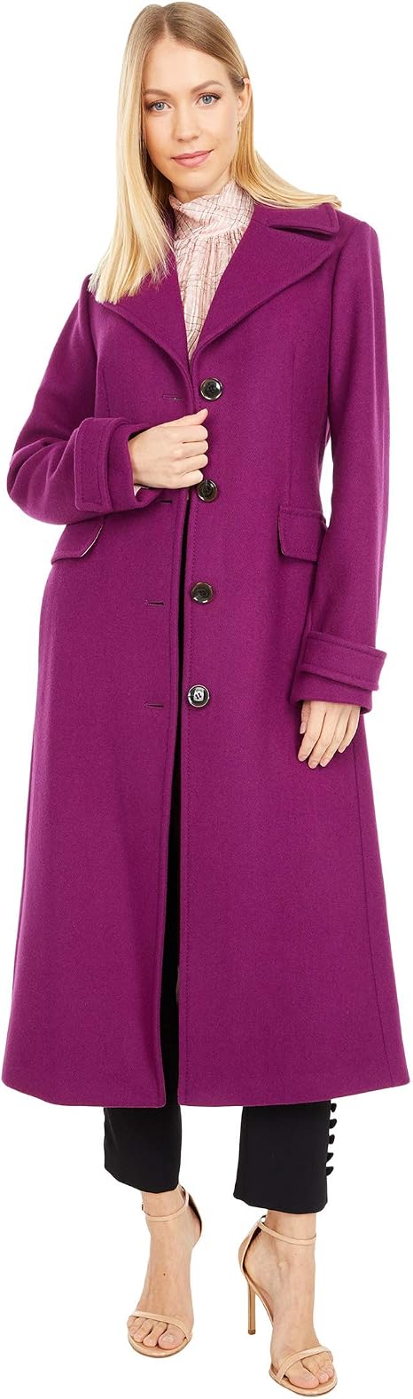 Kate Spade New York Belted Wool Maxi 