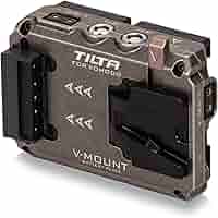 Amazon.com : Tiltaing Dual Canon BP to V Mount Adapter